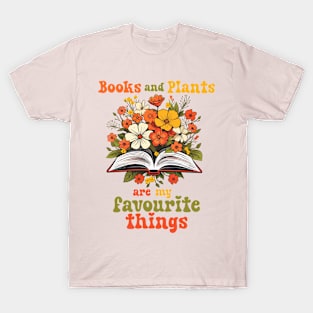 Books and Gardening T-Shirt